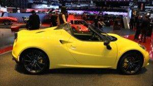 alfa romeo 4c spider